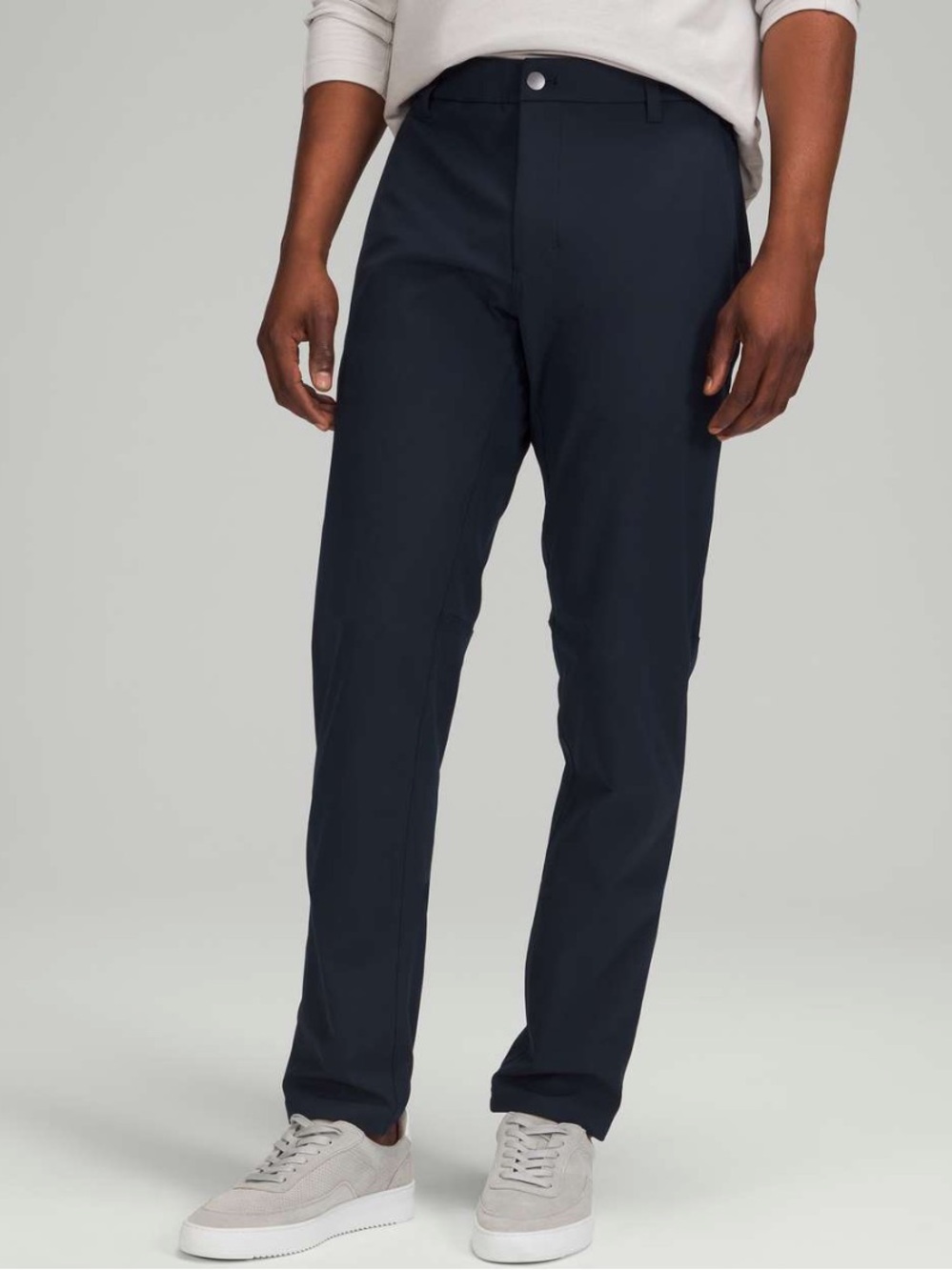 Lululemon commission pant classic *warpstreme 34 navy ABC pants timeless 2022